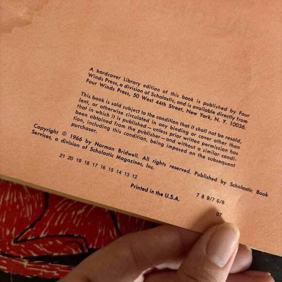 6 Vintage Clifford The Big Red Dog Scholastic Books, Norman Bridwell 1960's Gift - Picture 2 of 6